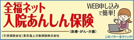 全幅ネット　入院あんしん保険